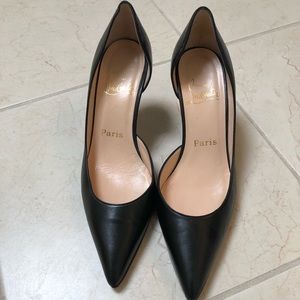 Louboutin black heels